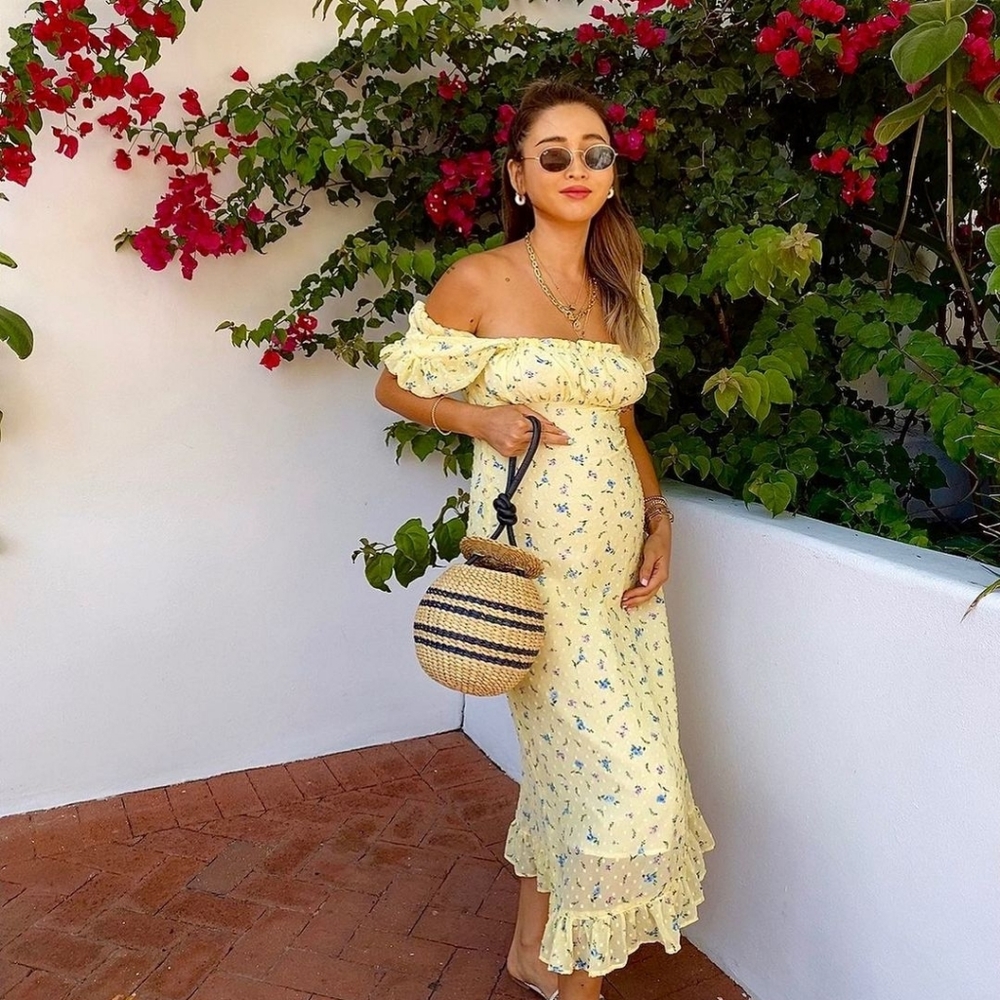 SunPeonyCoconut Dress